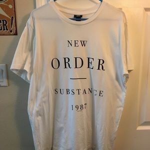 H&M “New Order” White Shirt